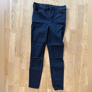 American Eagle Black Next Level Stretch Skinny jeans